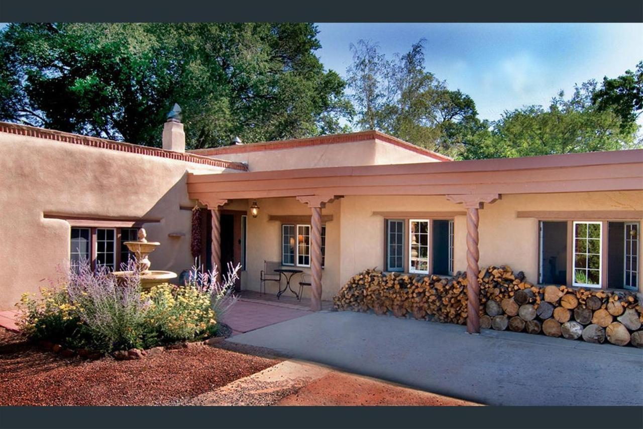 Garcia Street Adobe Villa Santa Fe Luaran gambar